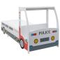 Preview: Polizeiauto-Kinderbett mit Matratze 90x200 cm 7 Zone H3