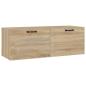 Preview: Wandschrank Sonoma-Eiche 100x36,5x35 cm Holzwerkstoff
