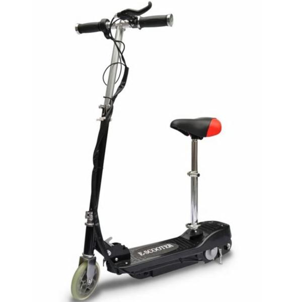 E-Scooter mit Sitz 120 W Schwarz