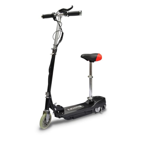 E-Scooter mit Sitz 120 W Schwarz